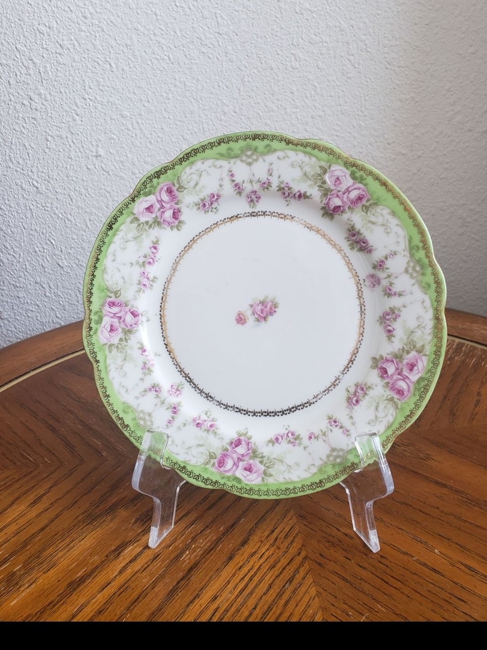Austria MC Antique porcelain plate